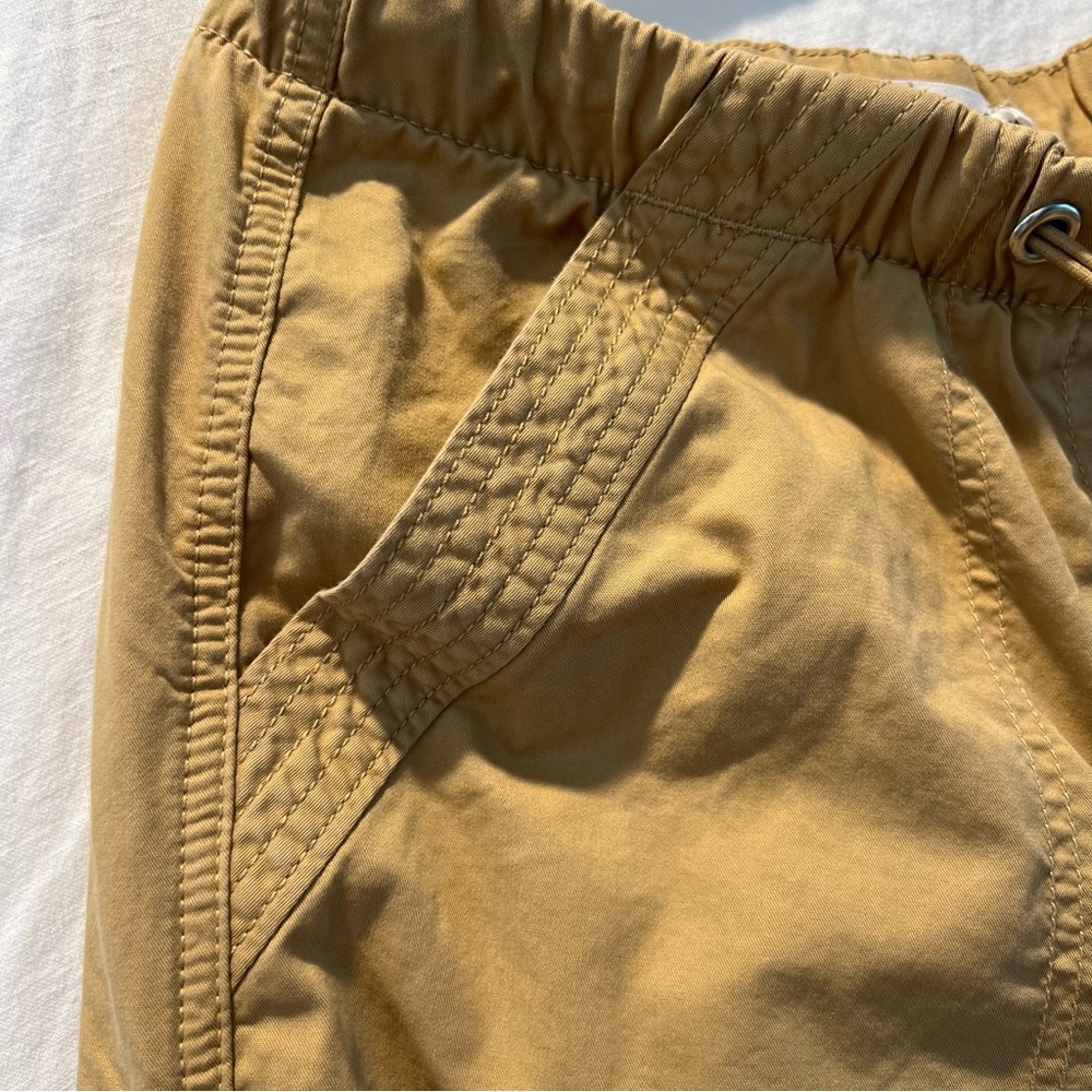 Anthropologie Avec Les‎ Filles Pants Medium Biege Elastic Waist Wide Leg Cargo - Picture 8 of 12